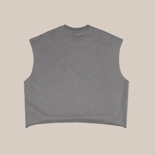 Raw Edge Terry Tank