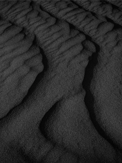 Icelandic Volcano sand close up