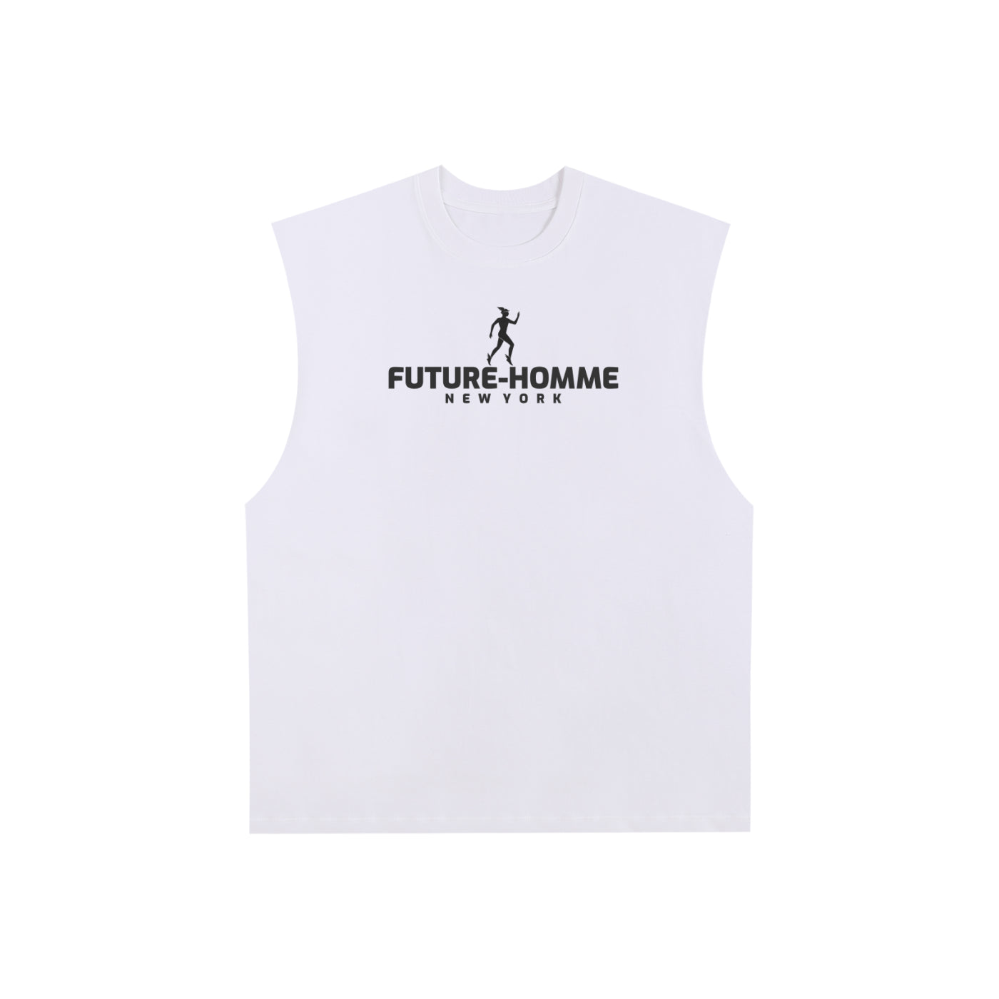 Hermes Raw Edge Cotton Tank Top