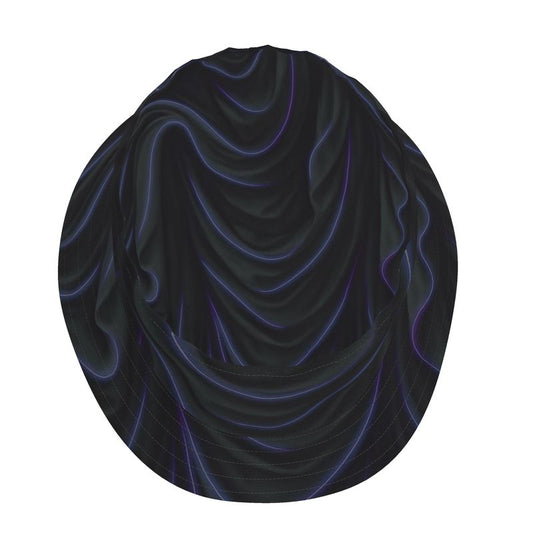 Neon Drape Cotton Denim Multicolor Bucket Hat