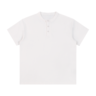 The Henley - Three Button Short Sleeve