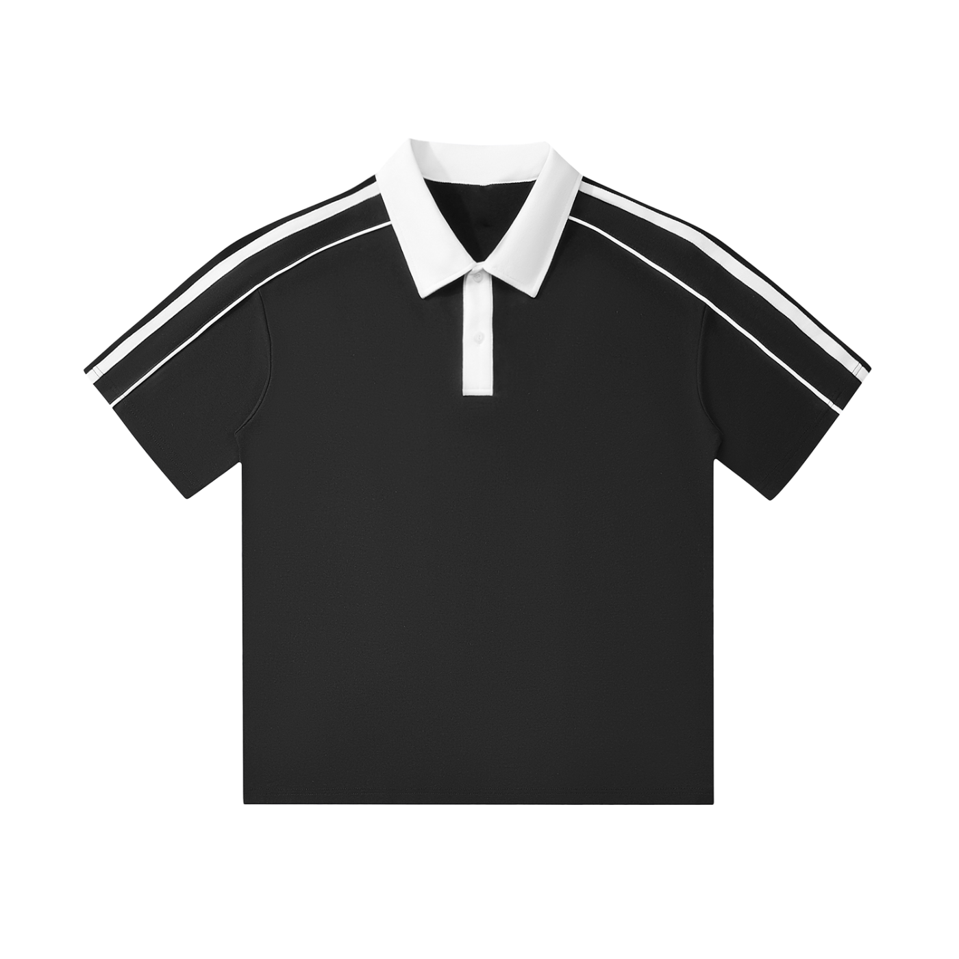 Contrast Collar Polo – Short Sleeve