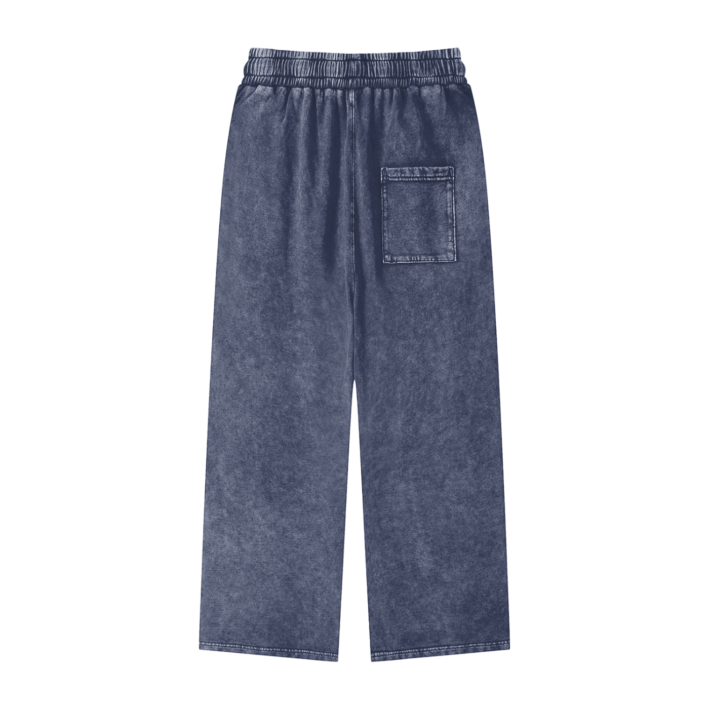 Acid Washed Straight Leg Pants