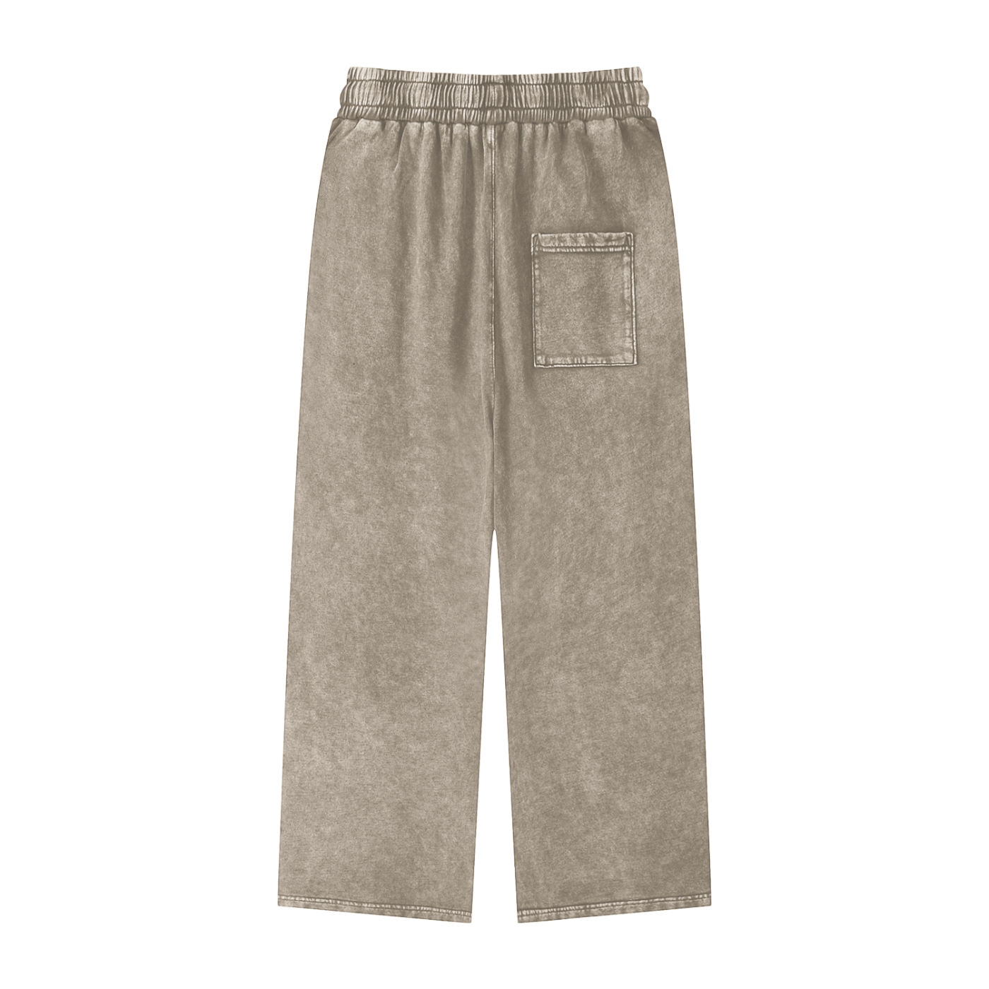 Acid Washed Straight Leg Pants