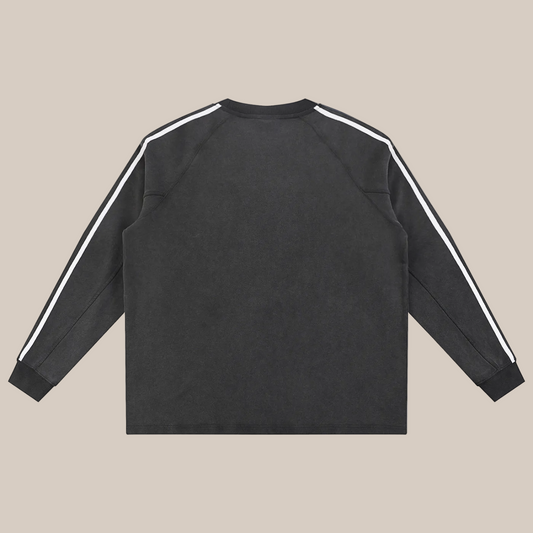 Sun-Bleached Contrast Sweatshirt