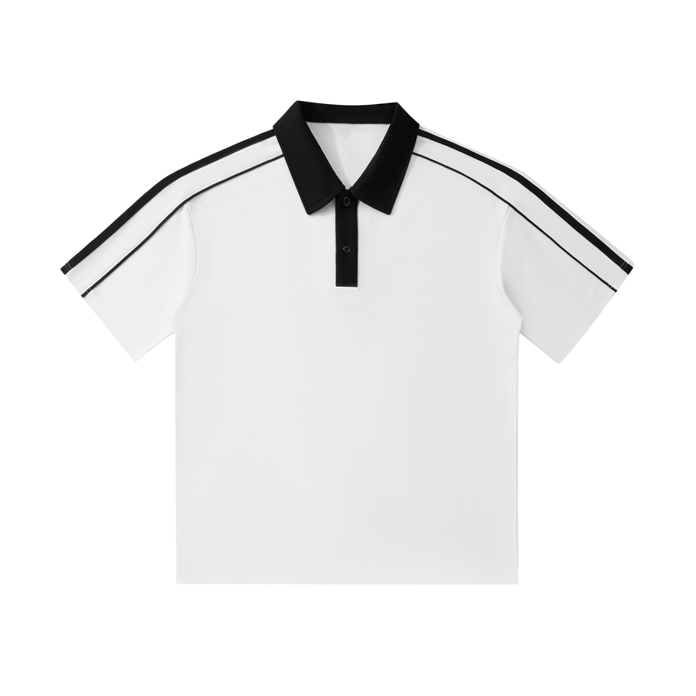Contrast Collar Polo – Short Sleeve