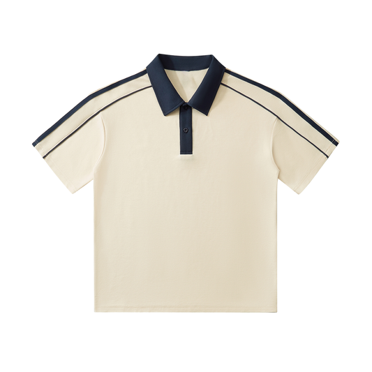 Contrast Collar Polo – Short Sleeve