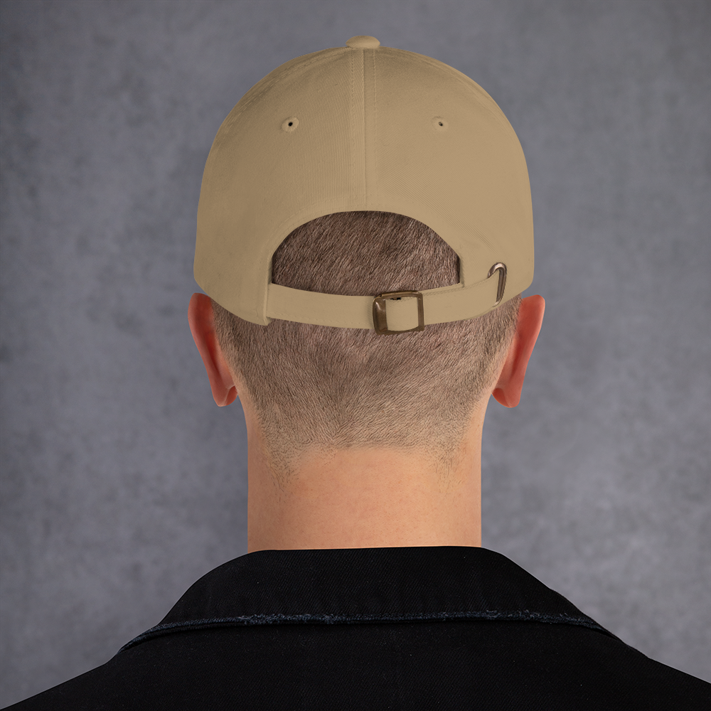 Future-Homme Lounge Cap — Low Profile, 6-Panel, Curved Visor - Khaki