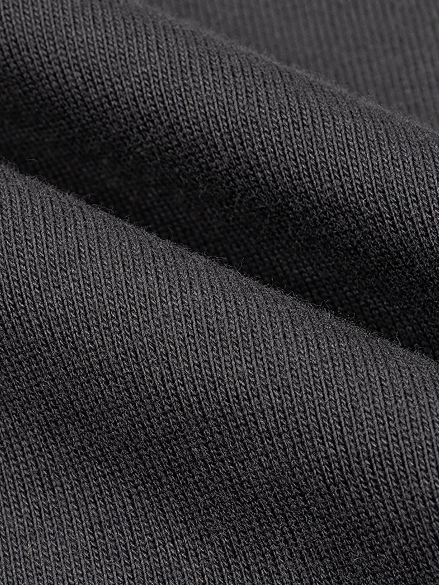 Close-up of black fabric texture