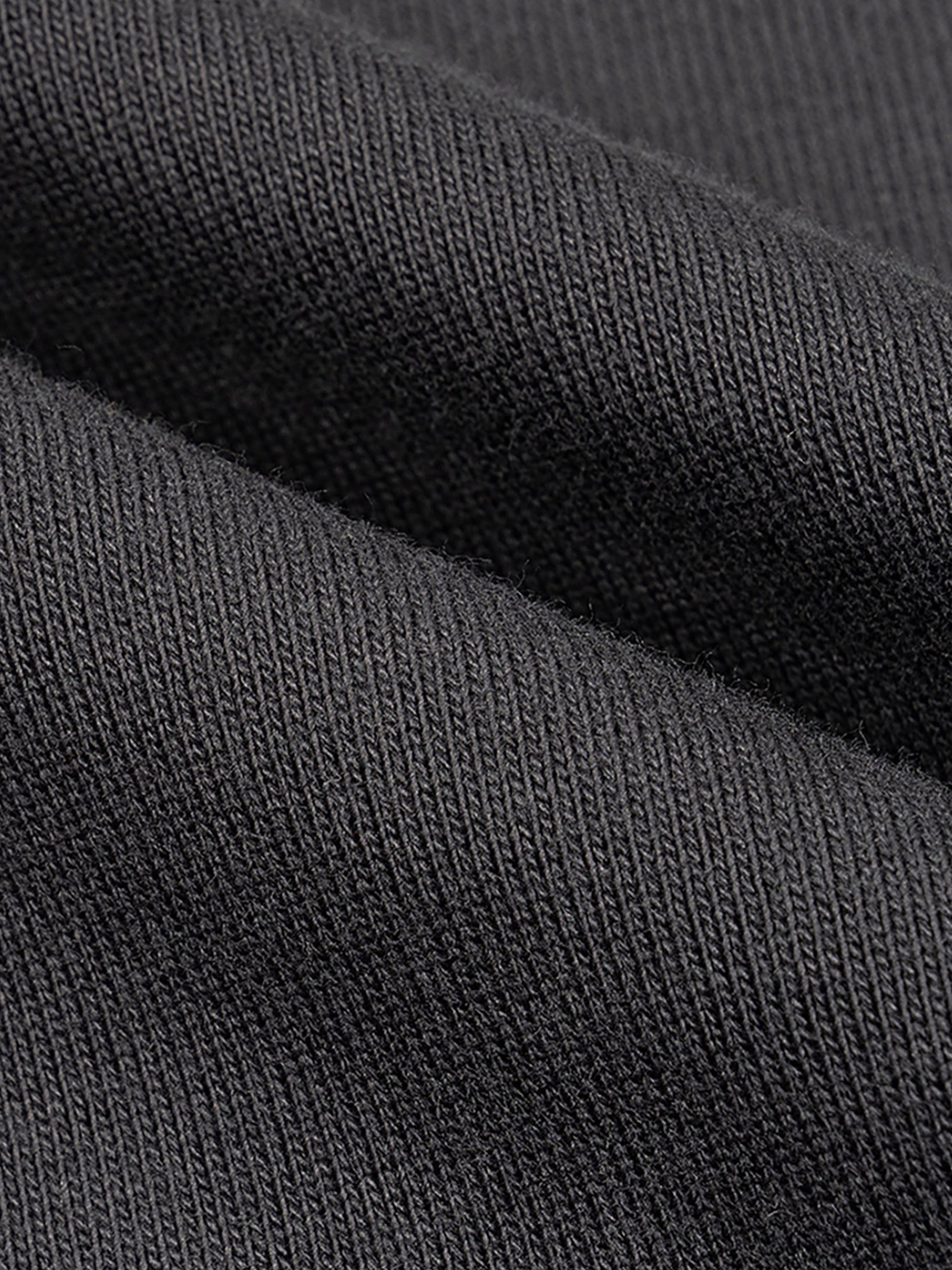 Close-up of black fabric texture