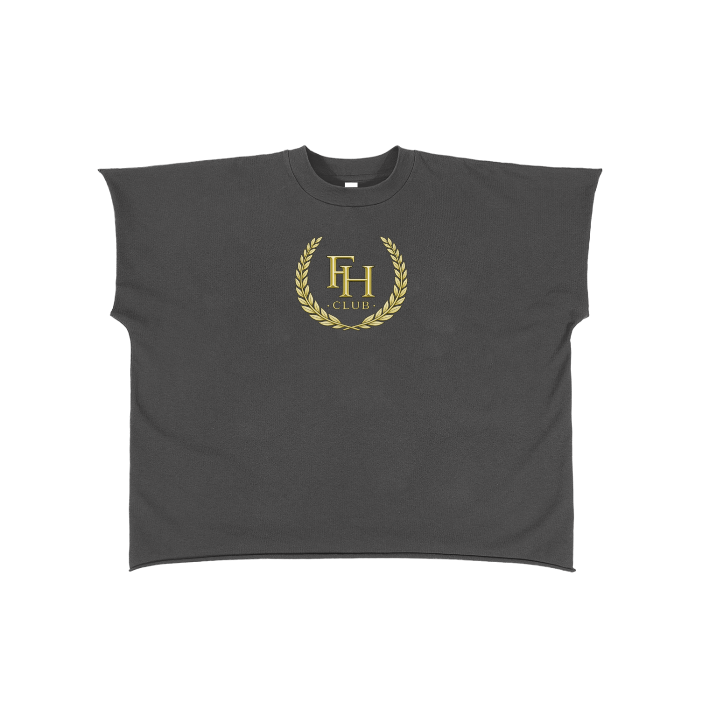 Black sleeveless shirt with 'KULTURE' text on a white background