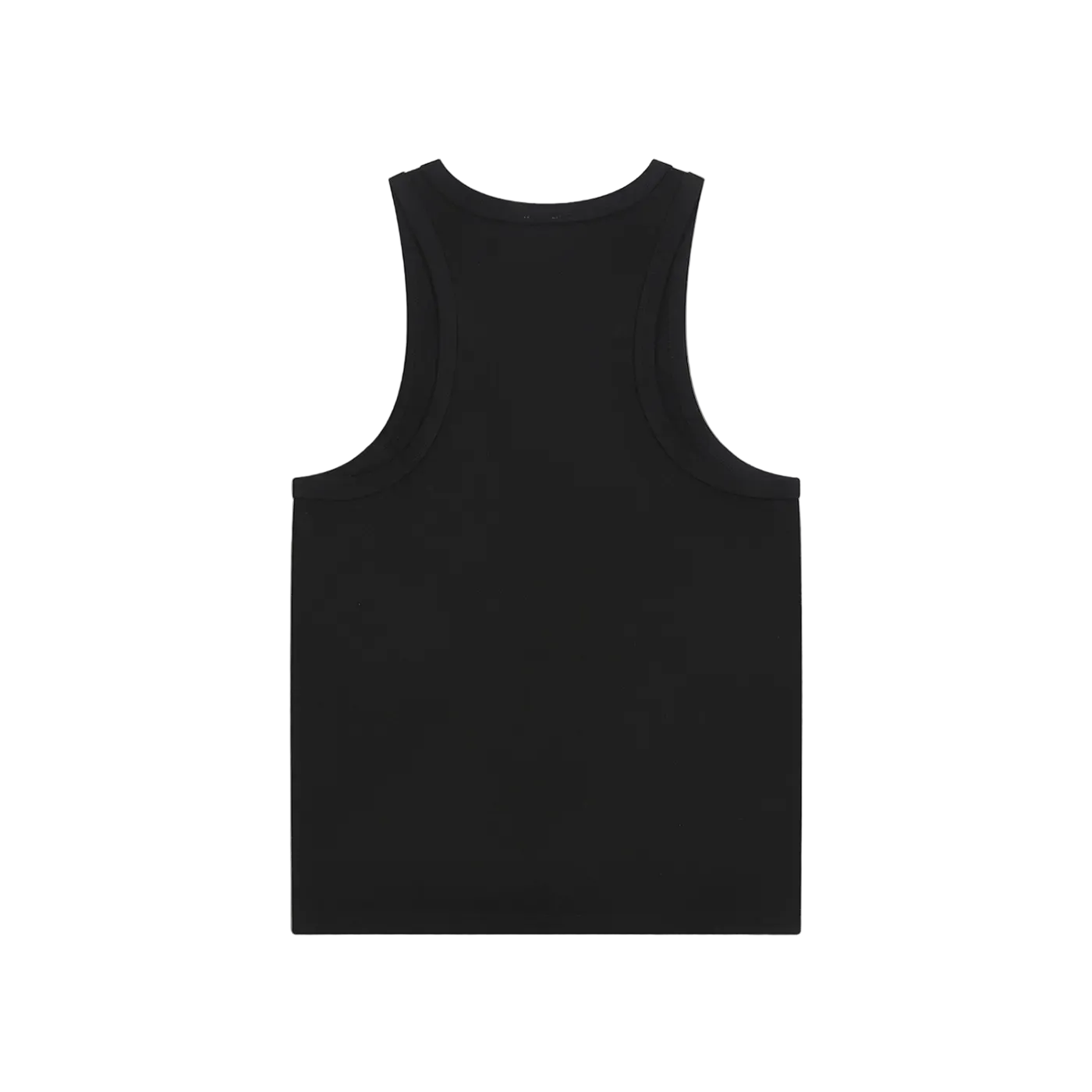 Black tank top on a sand background