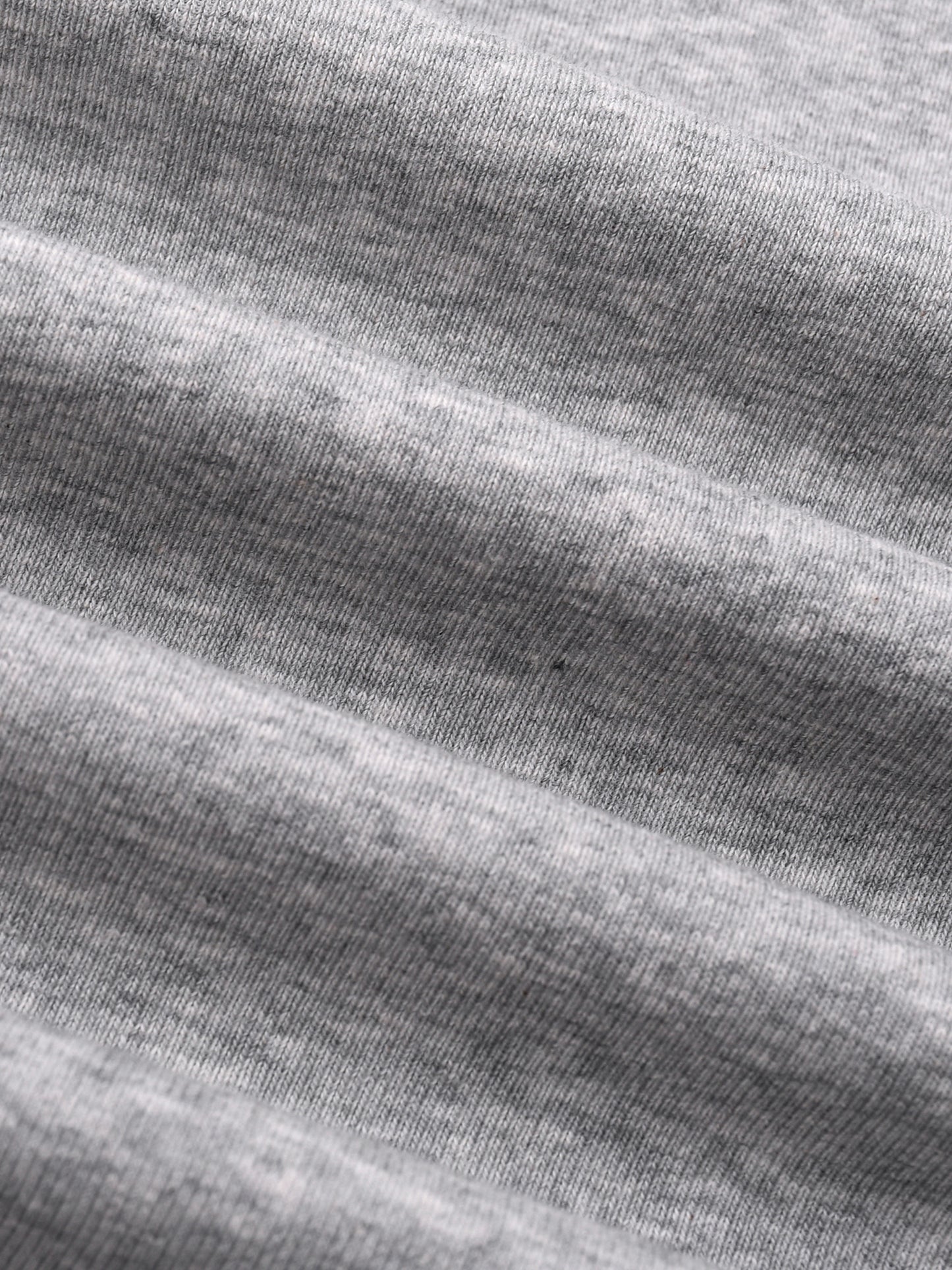 Close-up of gray fabric with visible texture