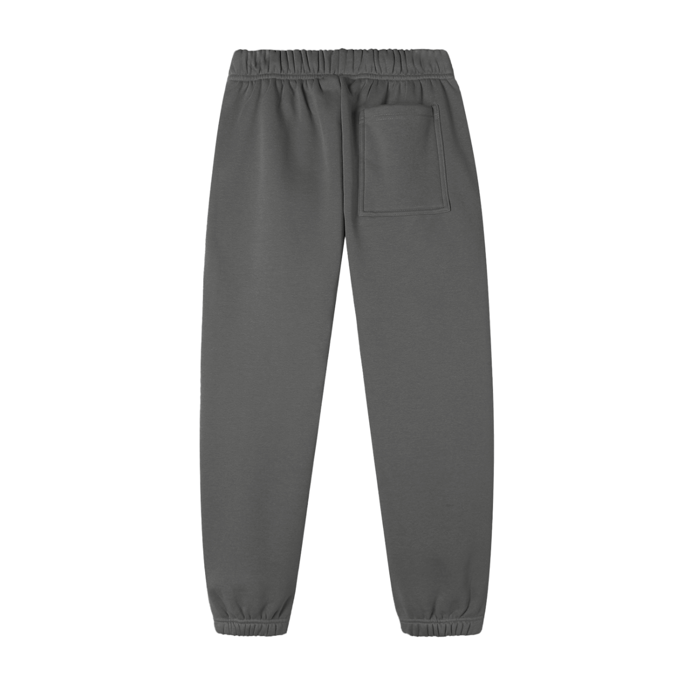 Future-Homme Fleece Please Sweatpants Cement Gray/Back on a white background. 
