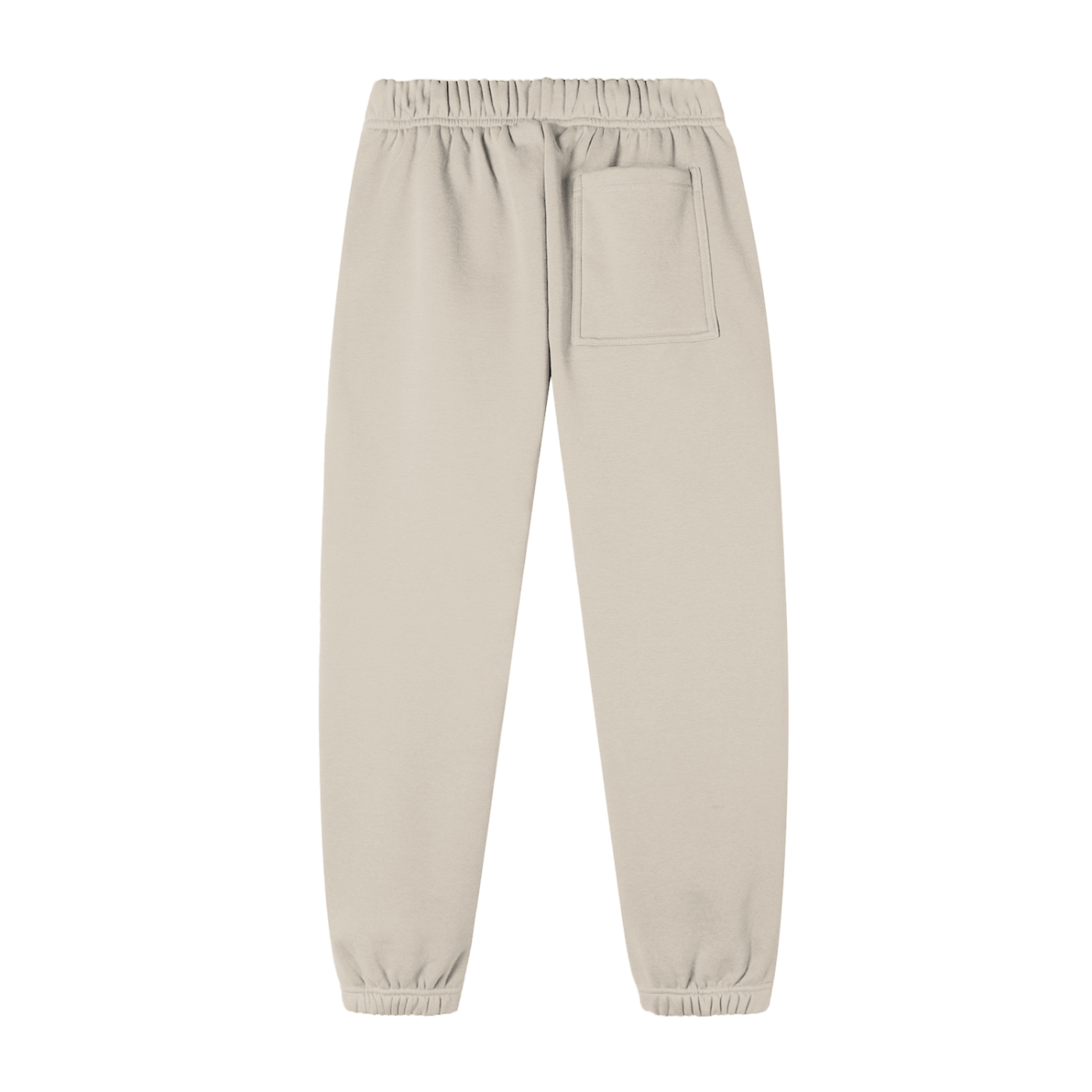 Future-Homme Fleece Please Sweatpants Oat Gray/back on a white background. 