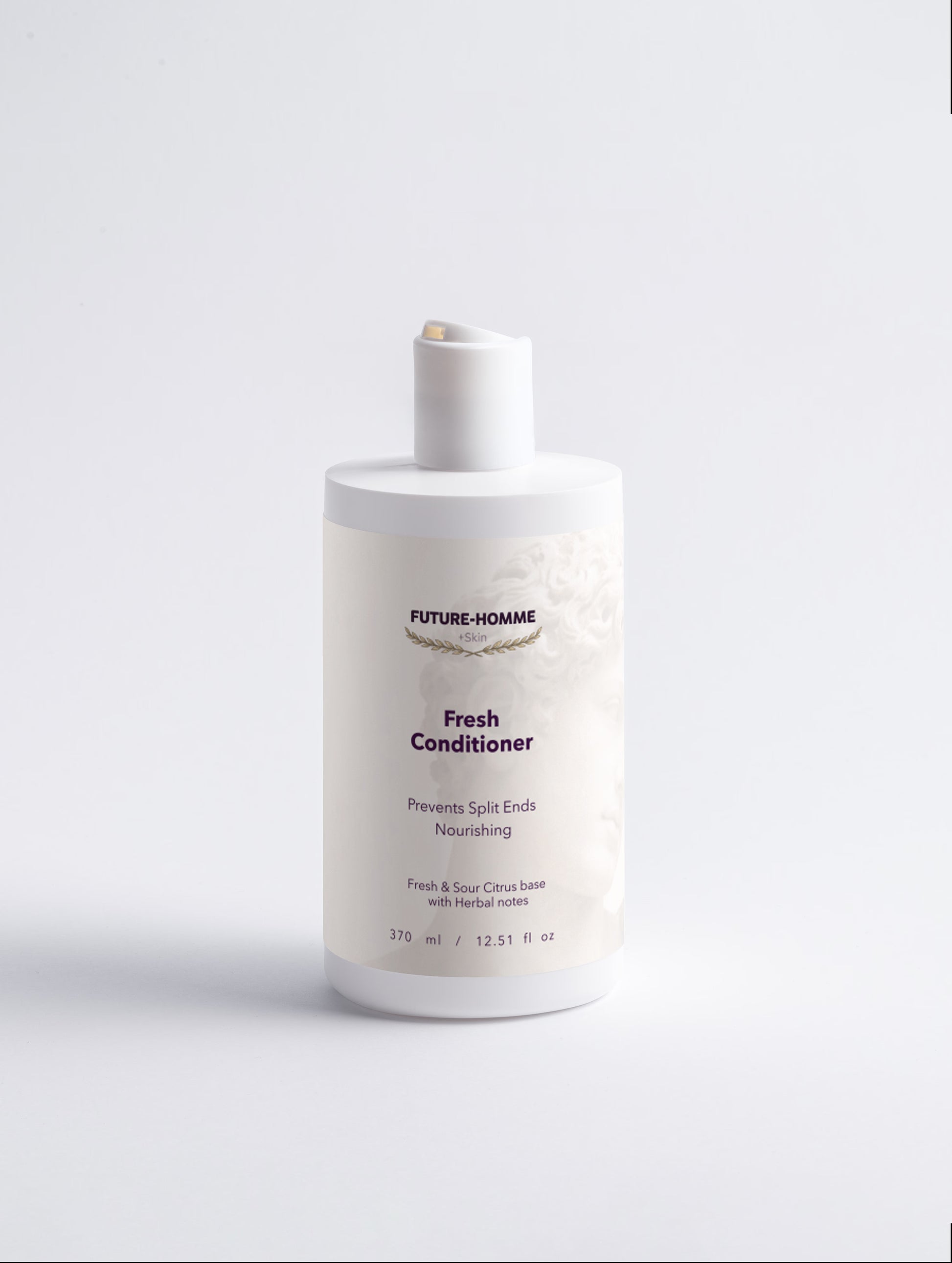 Bottle of Future-Homme Fresh Conditioner on a white background