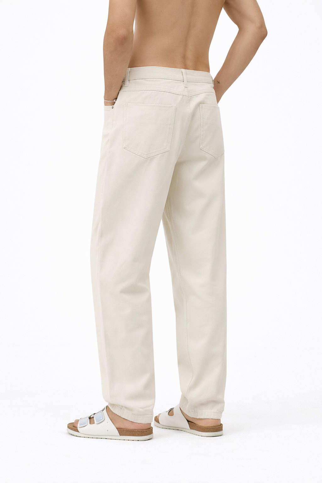 Lounge Heavyweight Cotton Straight-Leg Pants - 360 GSM
