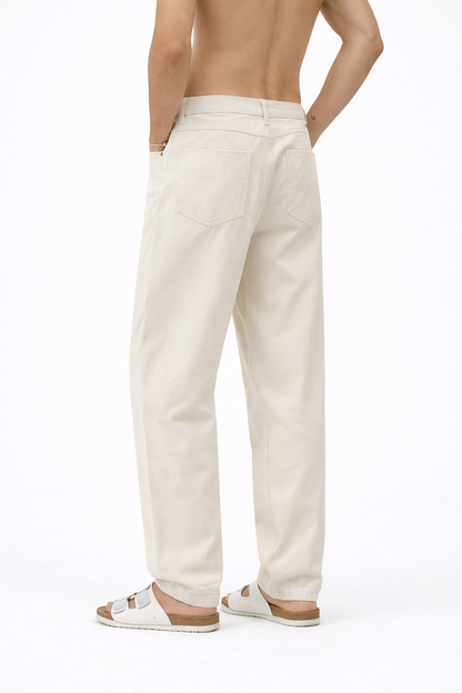 Lounge Heavyweight Cotton Straight-Leg Pants - 360 GSM