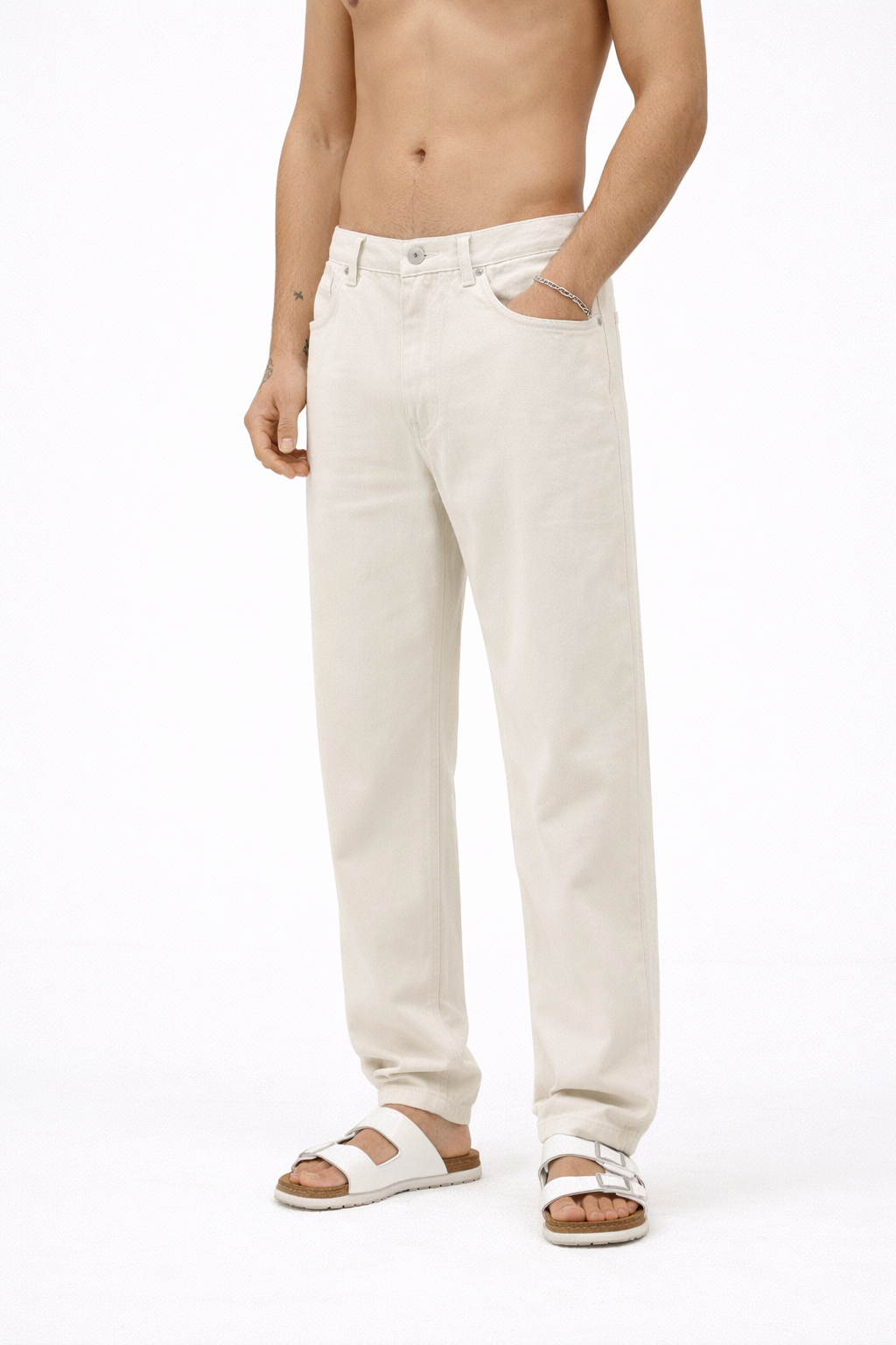 Lounge Heavyweight Cotton Straight-Leg Pants - 360 GSM