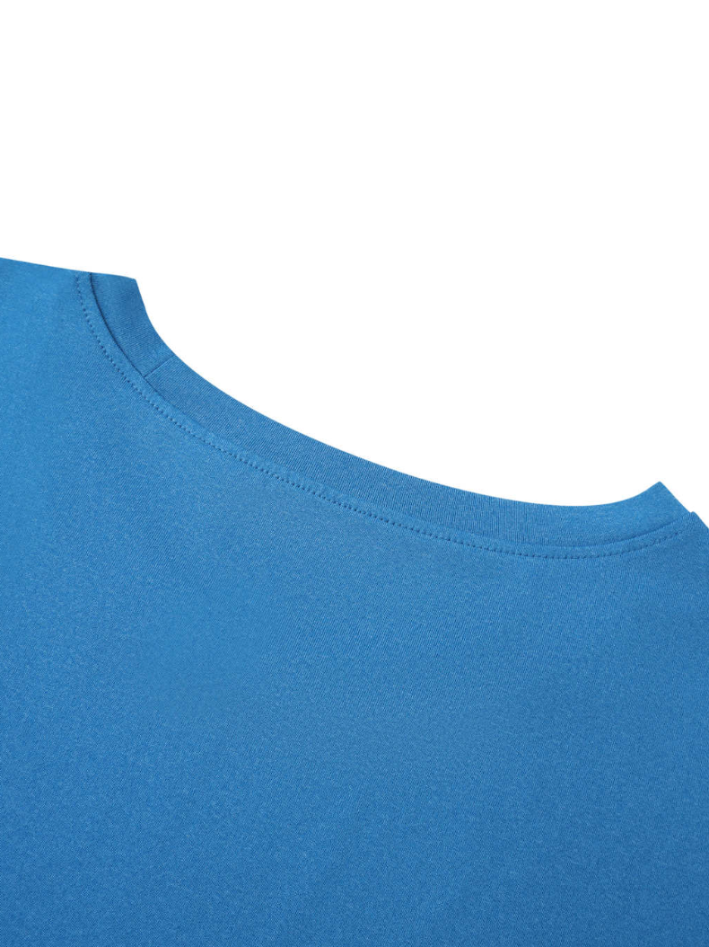 Close-up of the back collar shirt on a white background