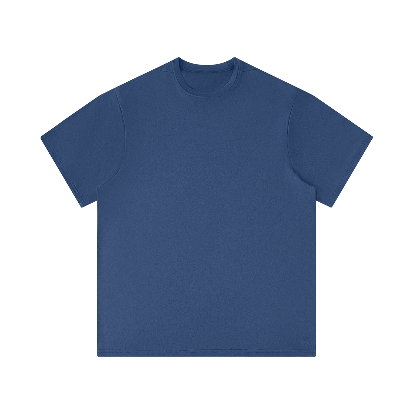 Royal Blue t-shirt on a white background
