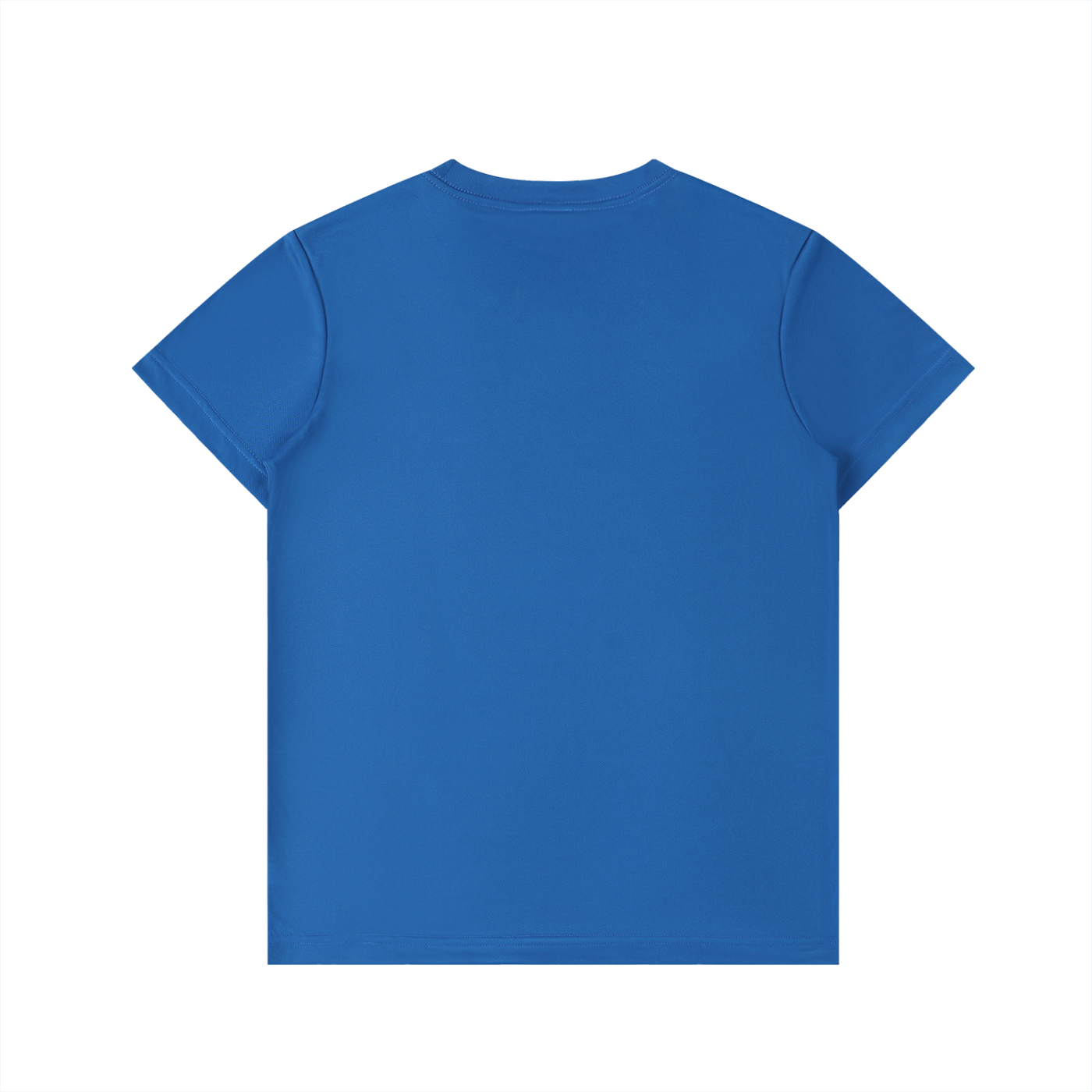 Blue t-shirt on a white background