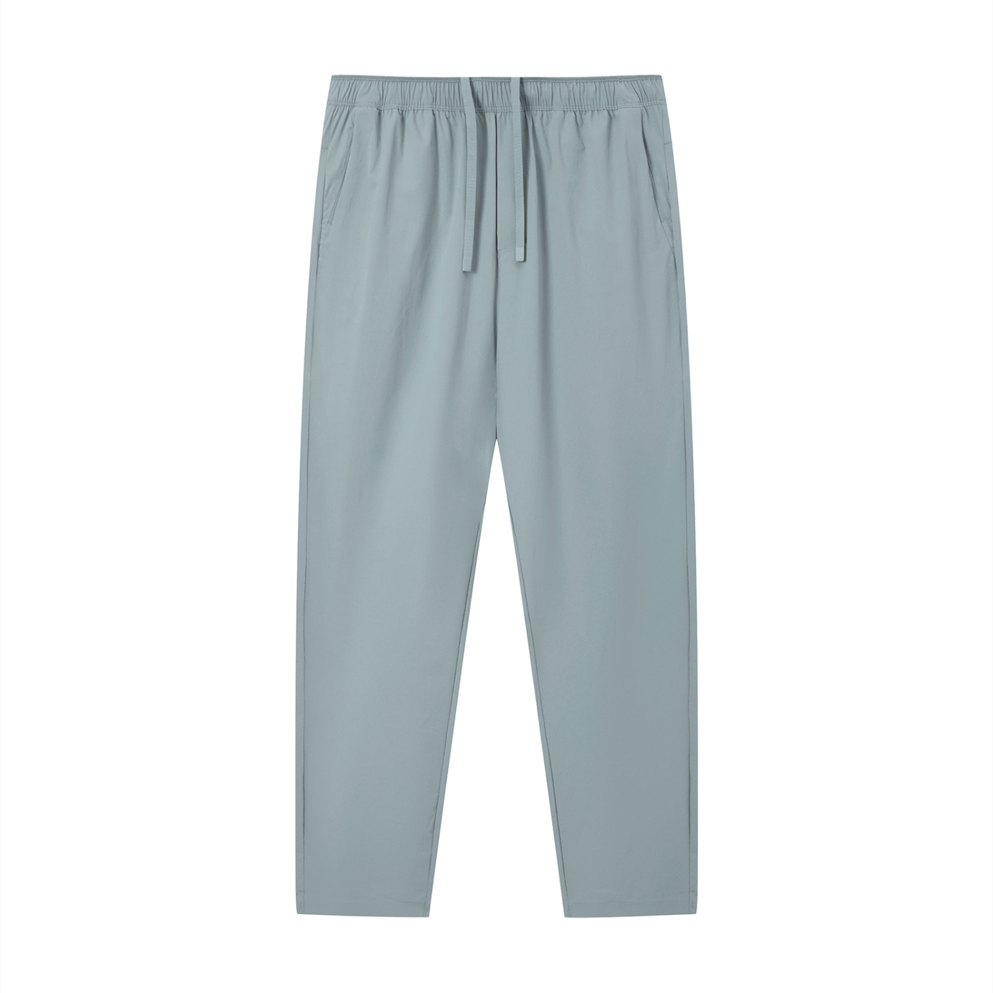 Gray Blue track  pants  on a white background