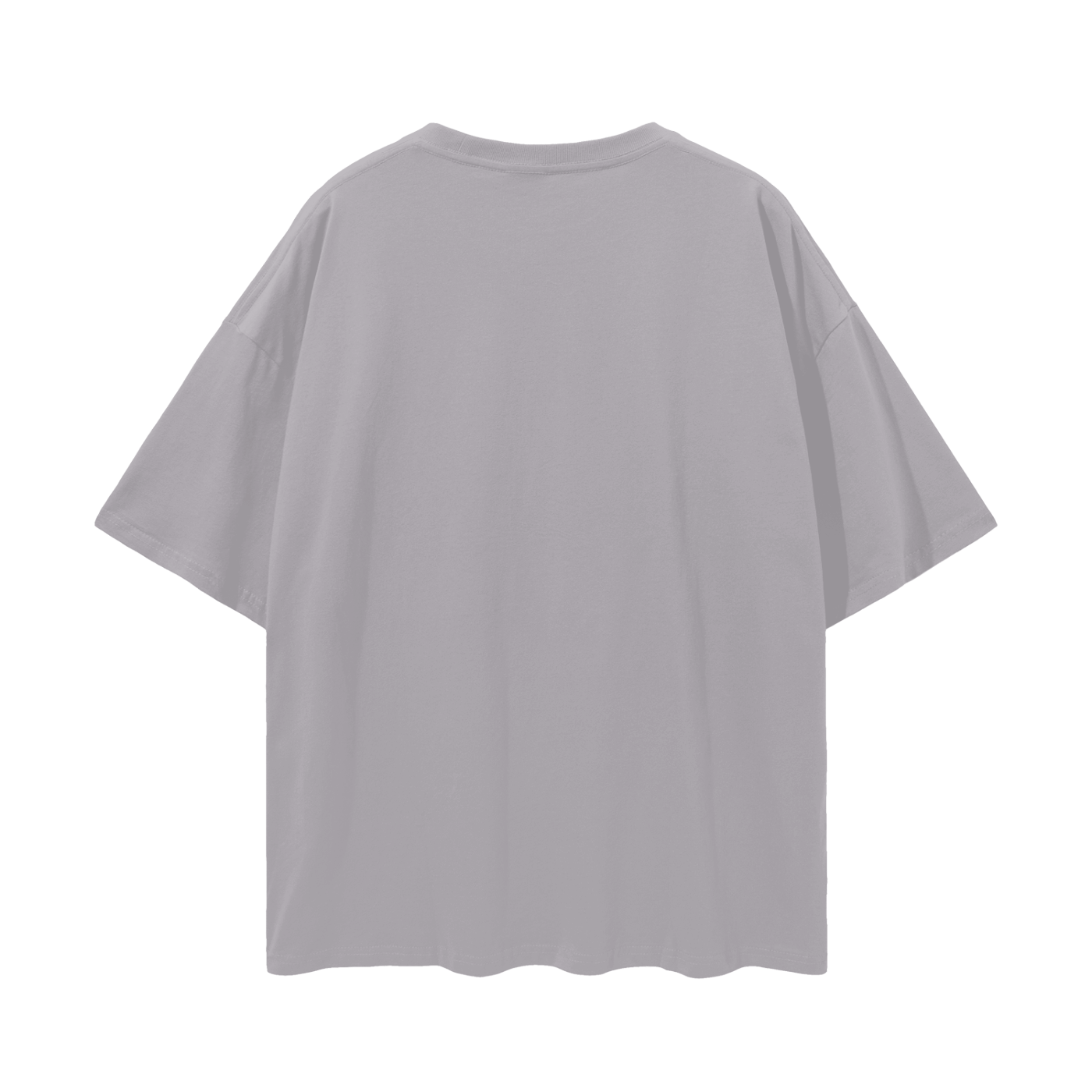 Gray t-shirt on a white background