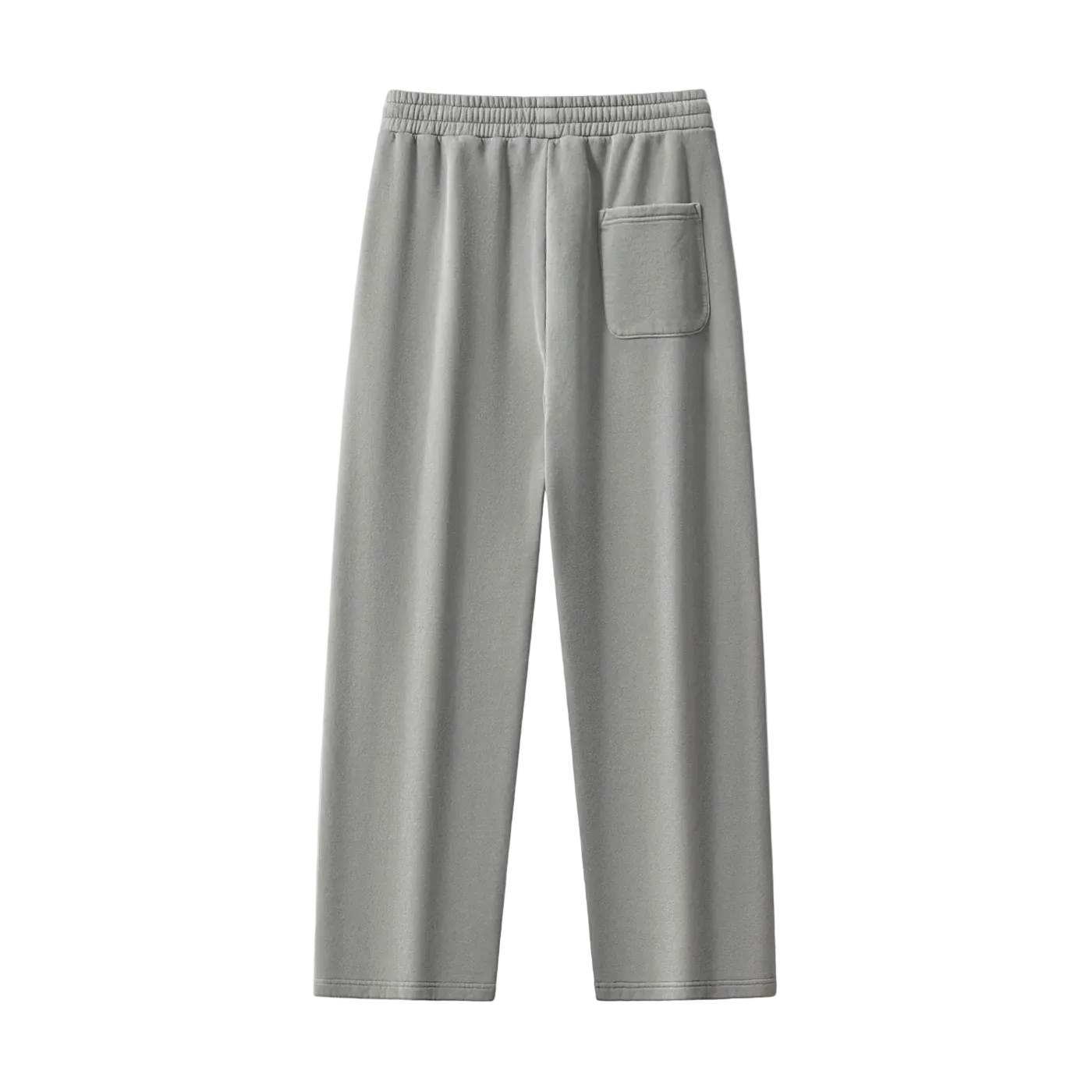 Gray sweatpants on a white background