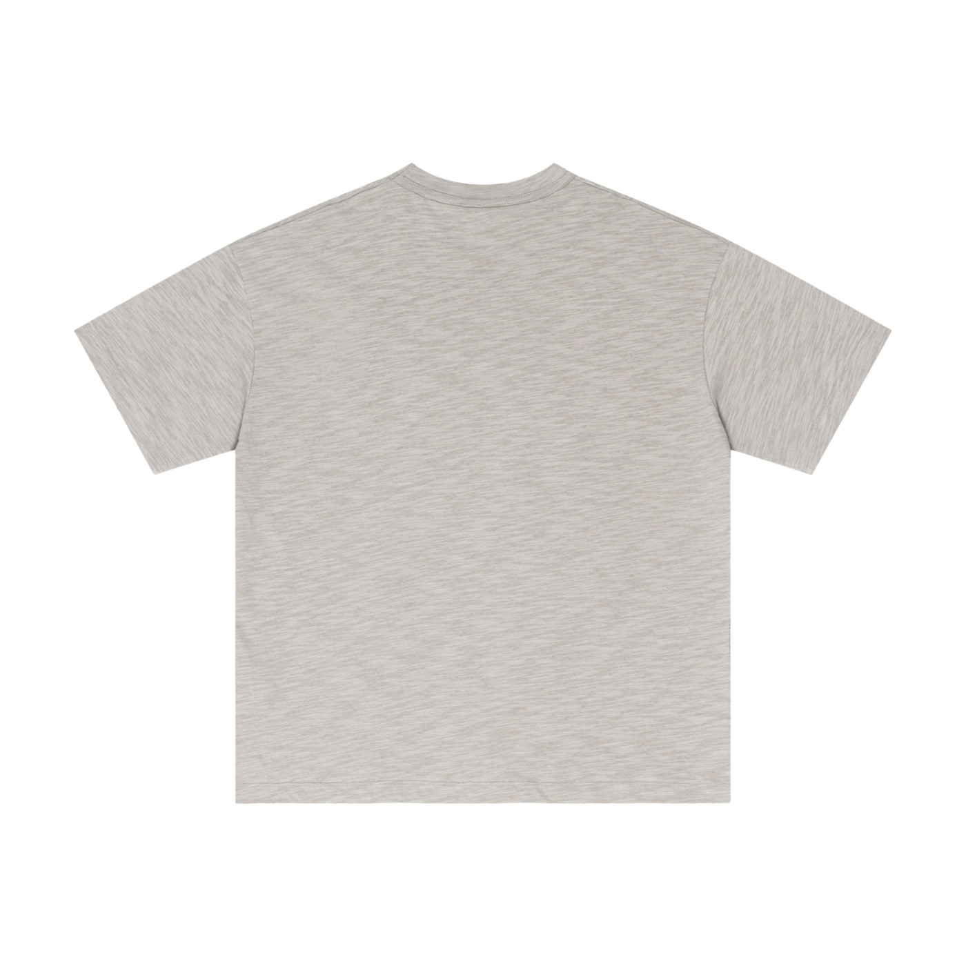 Gray t-shirt on a white background