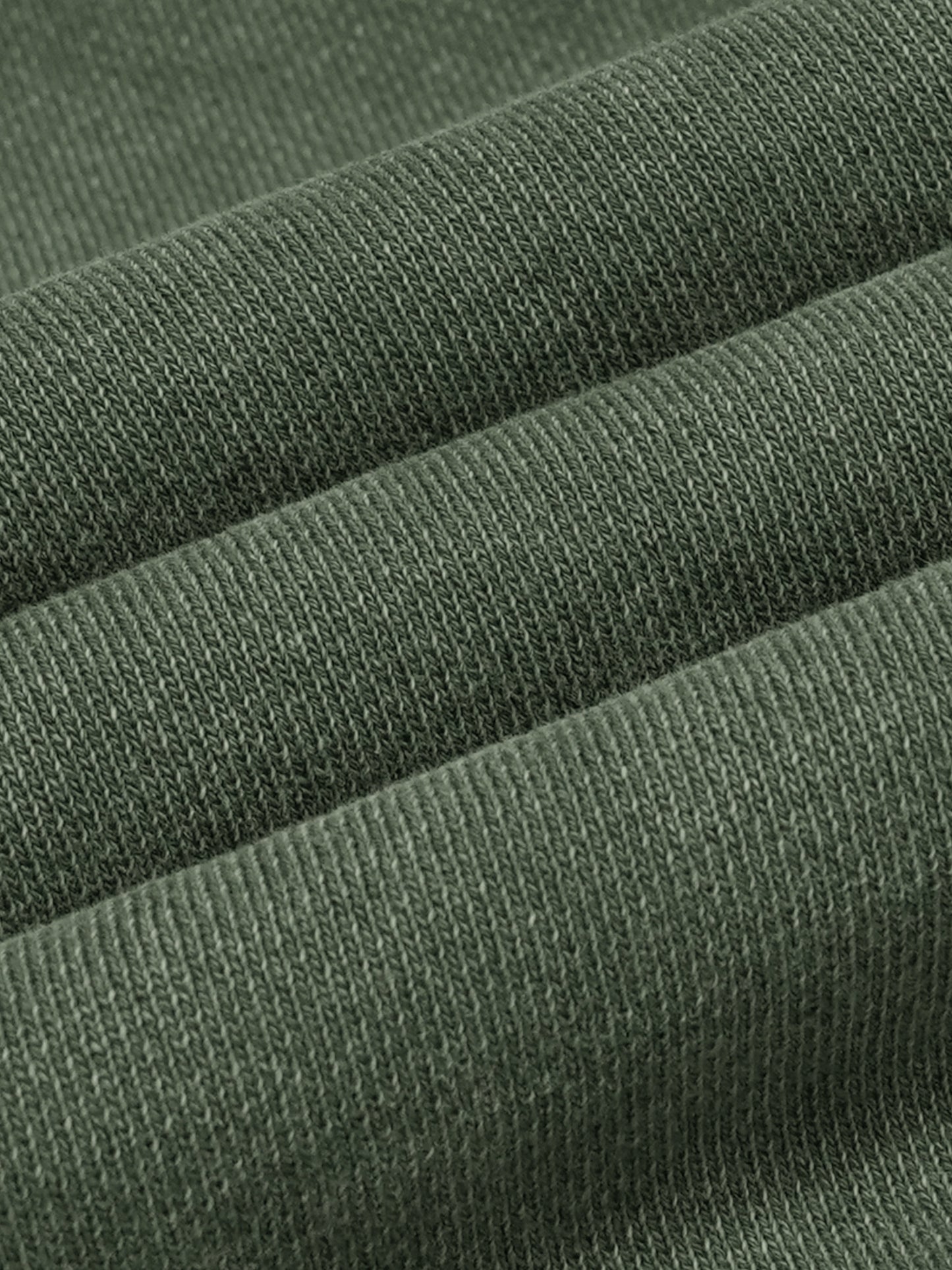 Close-up of green fabric texture