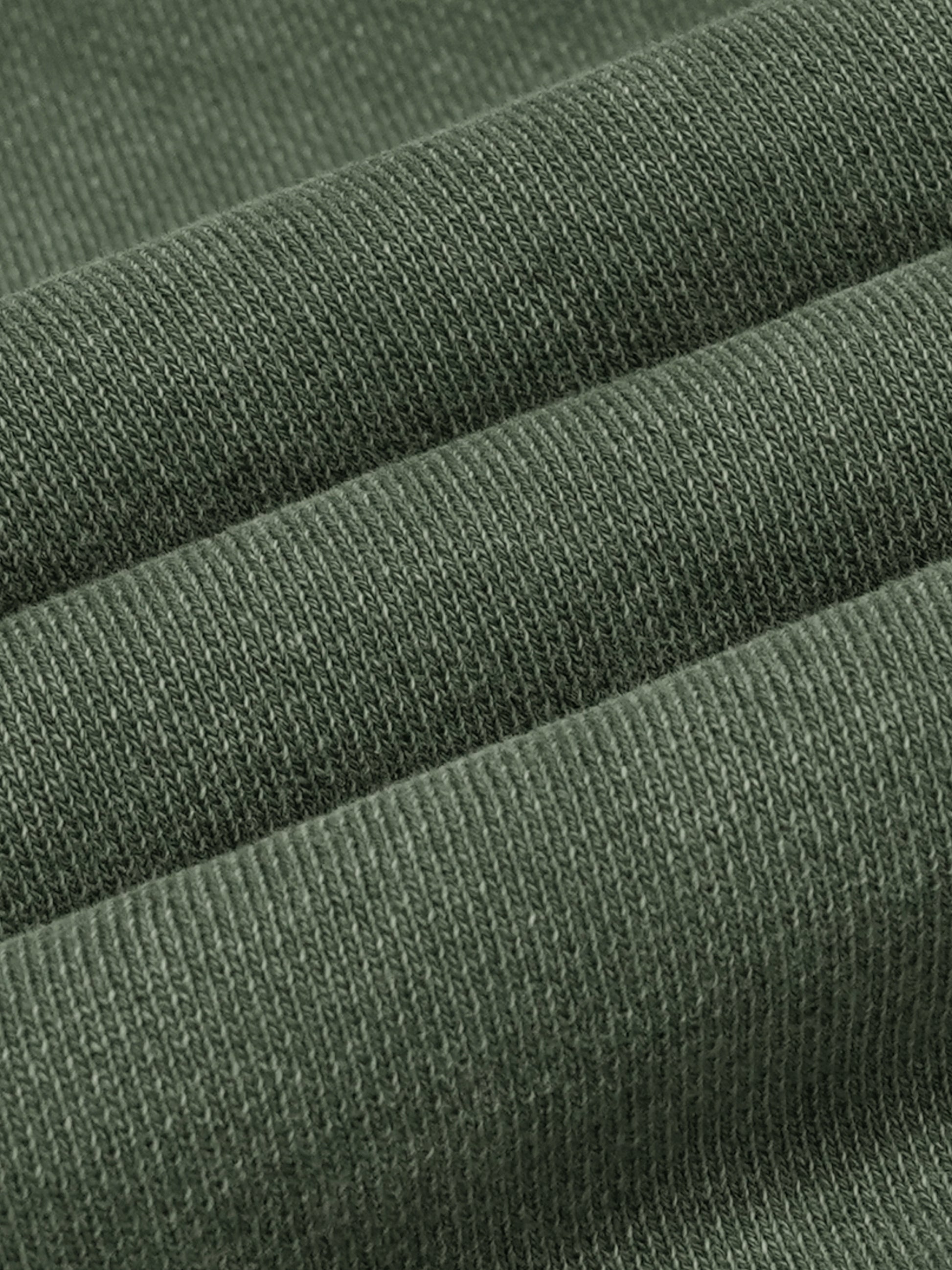 Close-up of green fabric texture