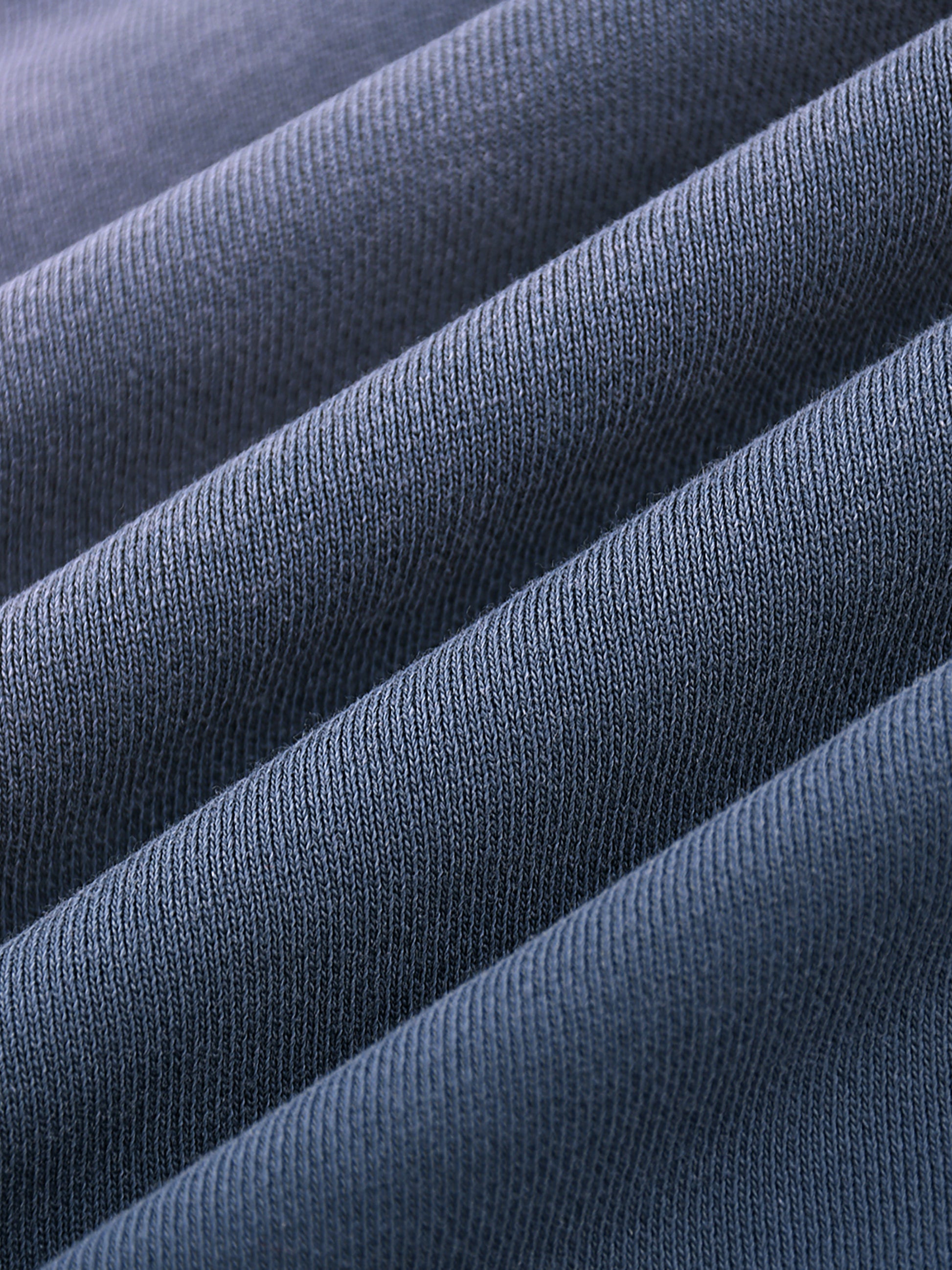 Future-Homme Ombre Effect drop shoulder blue cotton sweatshirt 350 GSM fabric swatch 