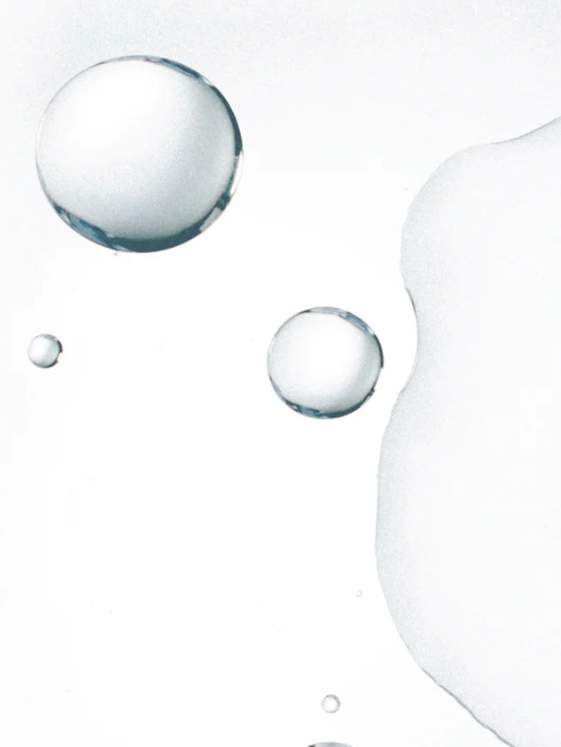 Liquid texture on a white background. 