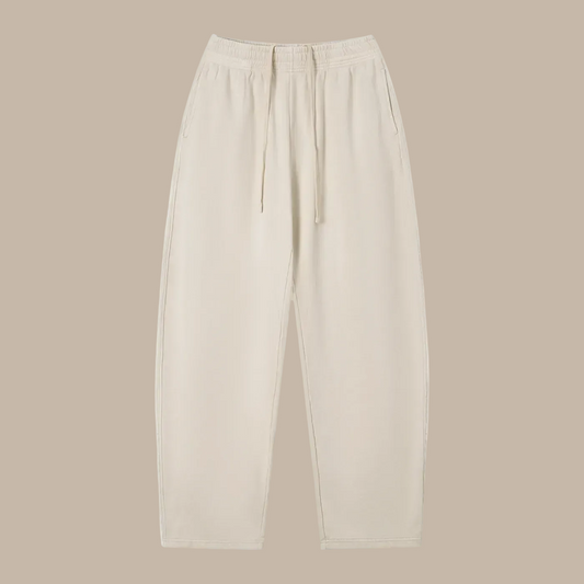 Beige pants on a beige background
