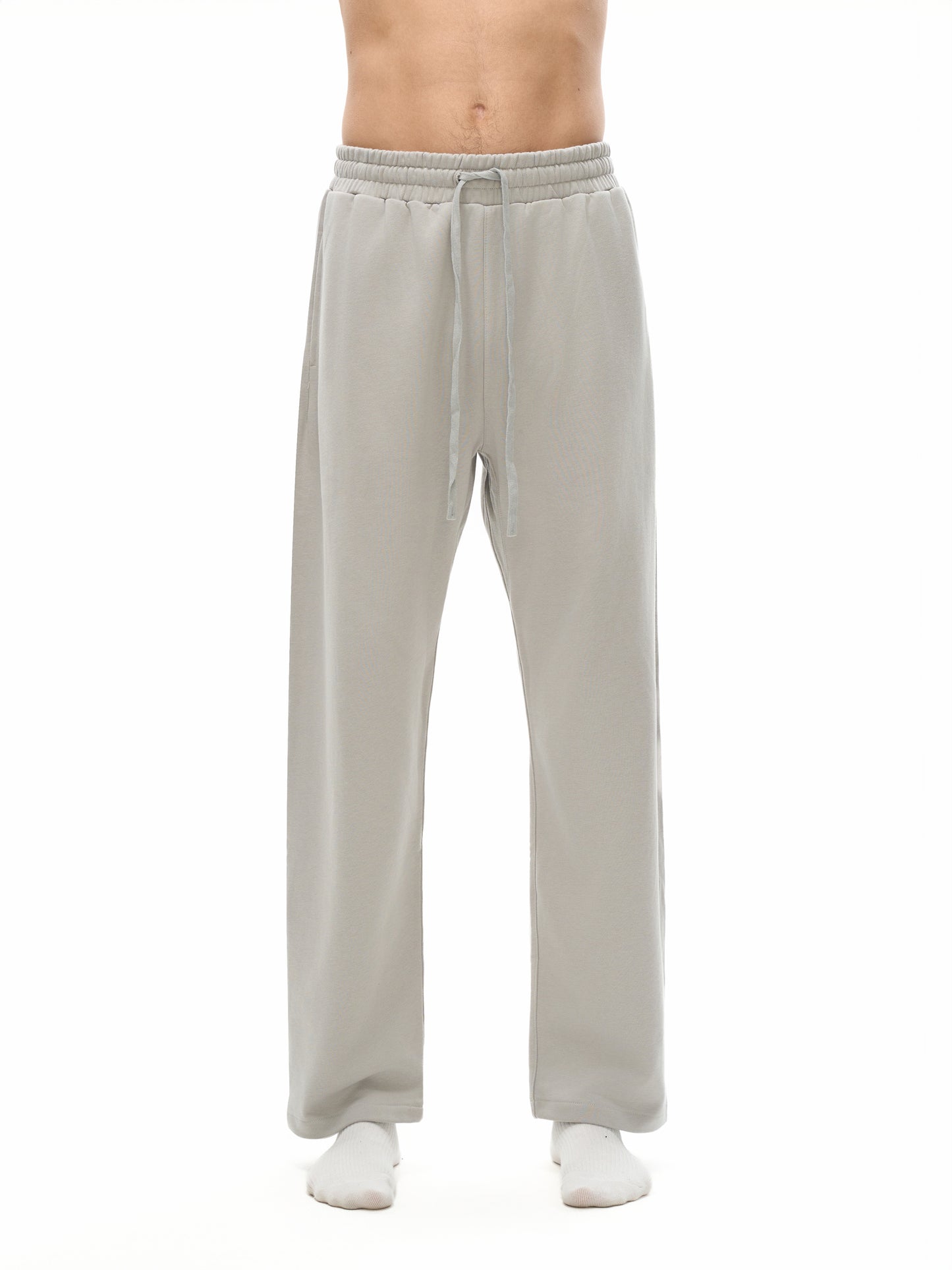 Straight Leg Lightweight Drawstring Pants
