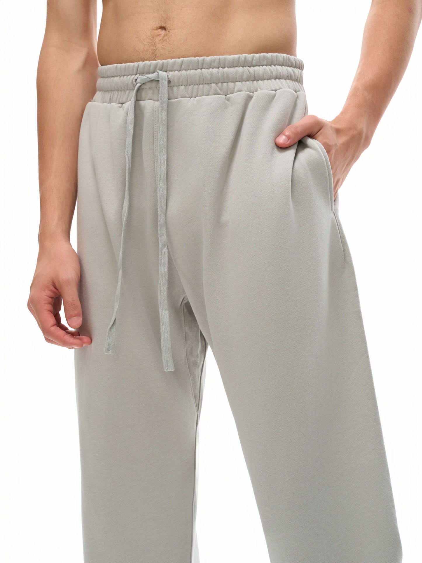 Straight Leg Lightweight Drawstring Pants