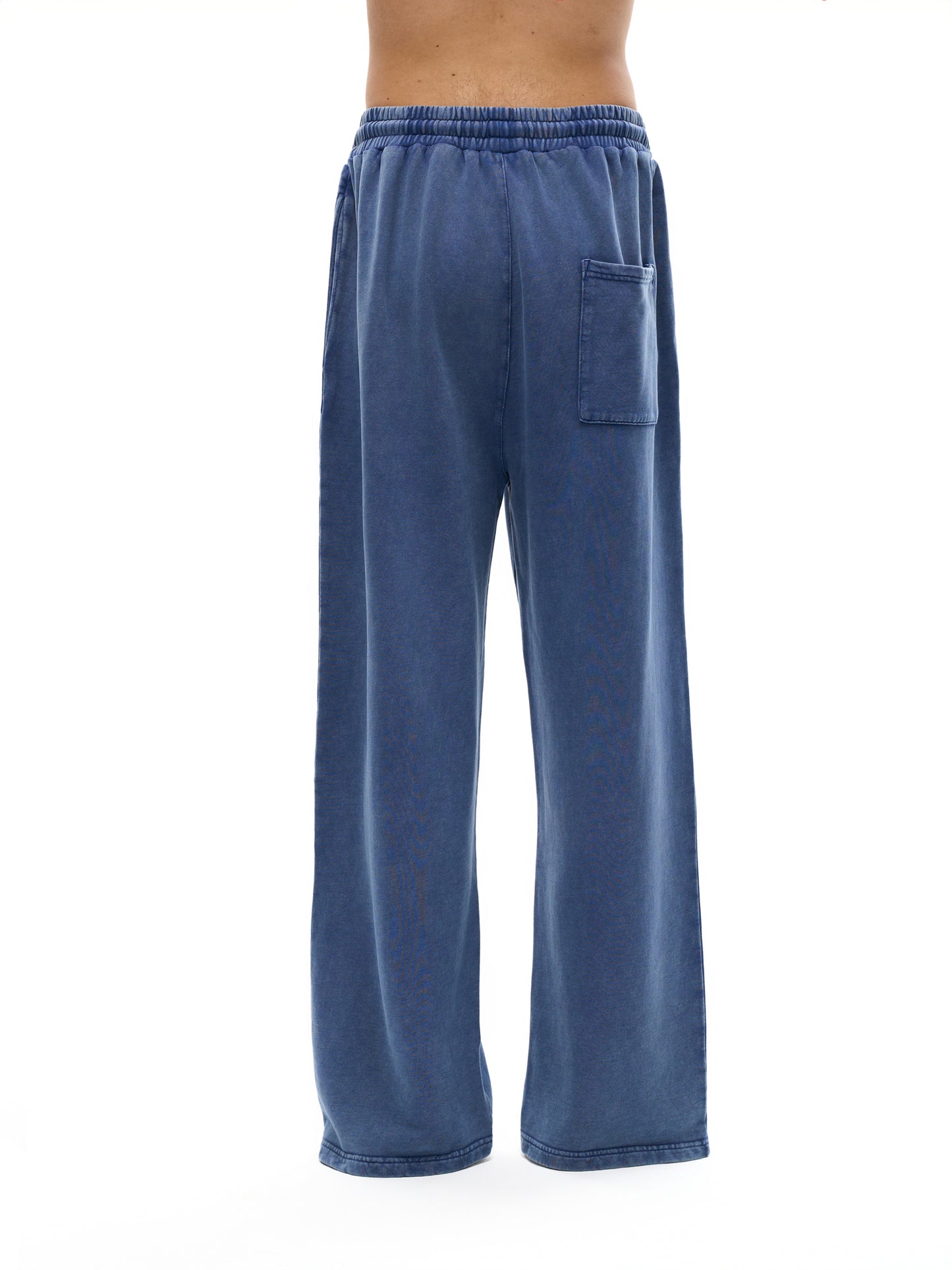 Acid Washed Straight Leg Pants