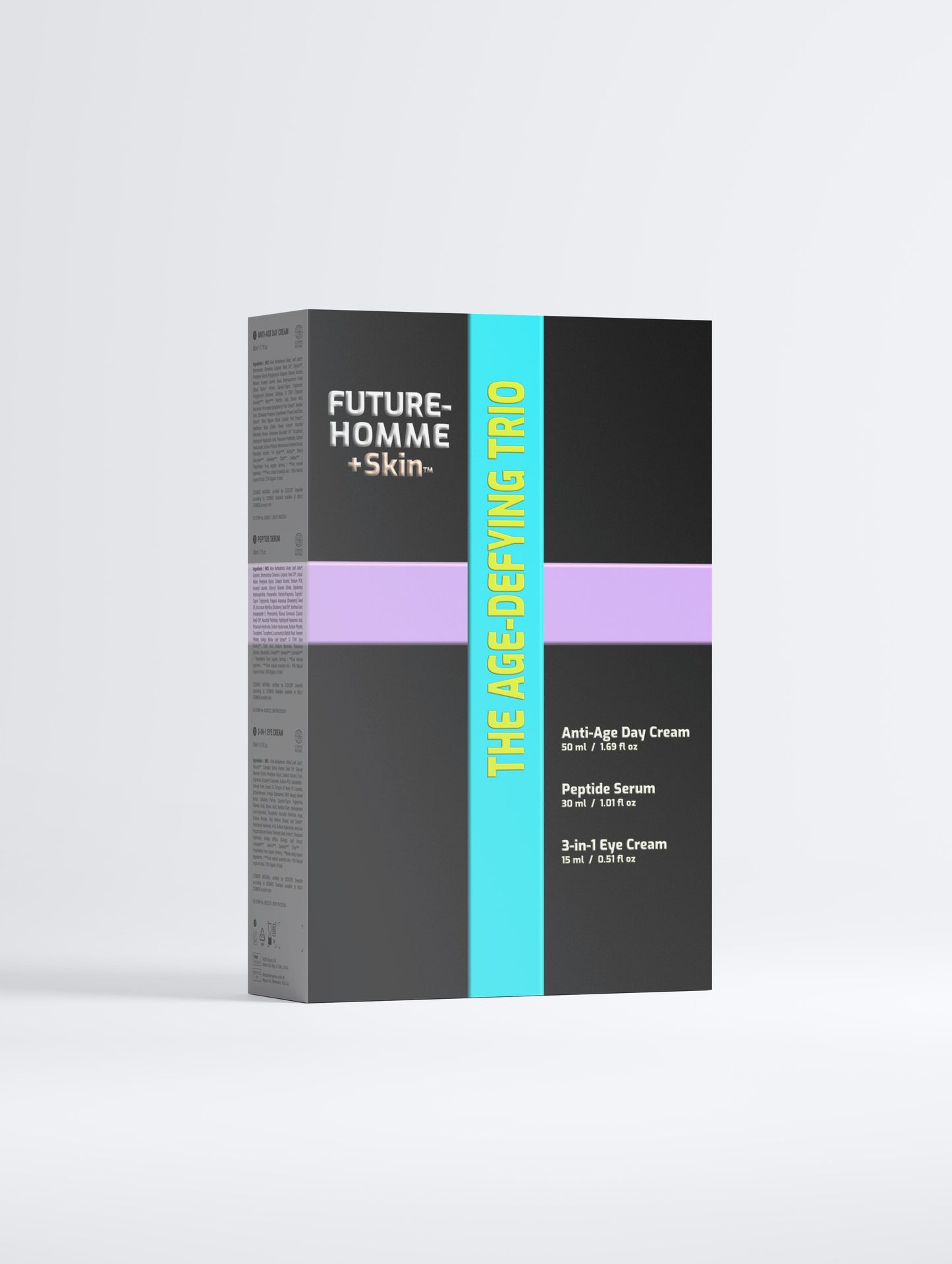 Future-Homme +Skin - The Age-Defying Trio - 3 Piece Hydrating Skincare Set